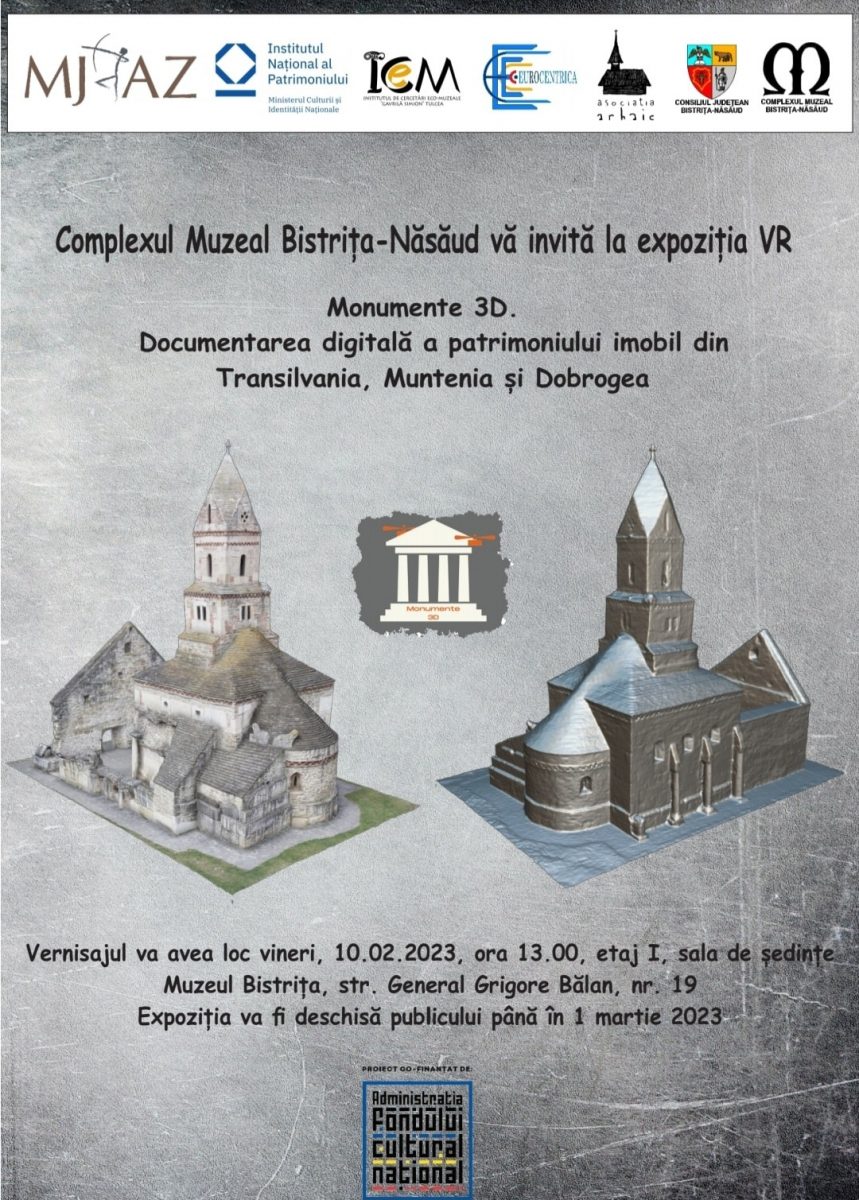 Expoziție 3D la Complexul Muzeal Bistrița-Năsăud