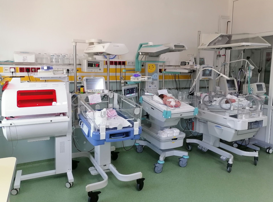 Finanțare europeană de 370.000 de lei pentru dotarea Secției Neonatologie de la Spitalul Județean de Urgență Zalău