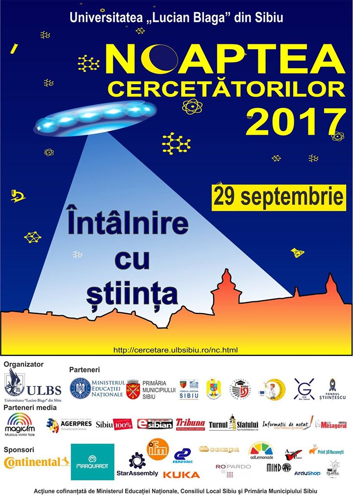 Noaptea Cercetătorilor la Sibiu