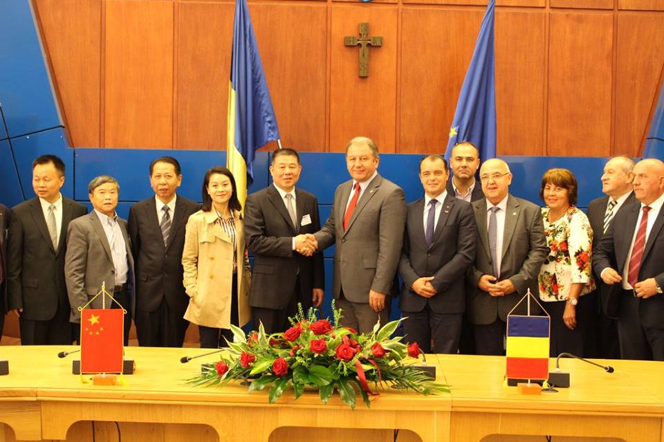 Delegație oficială din provincia Hunan (China), în vizită în județul Bistrița-Năsăud