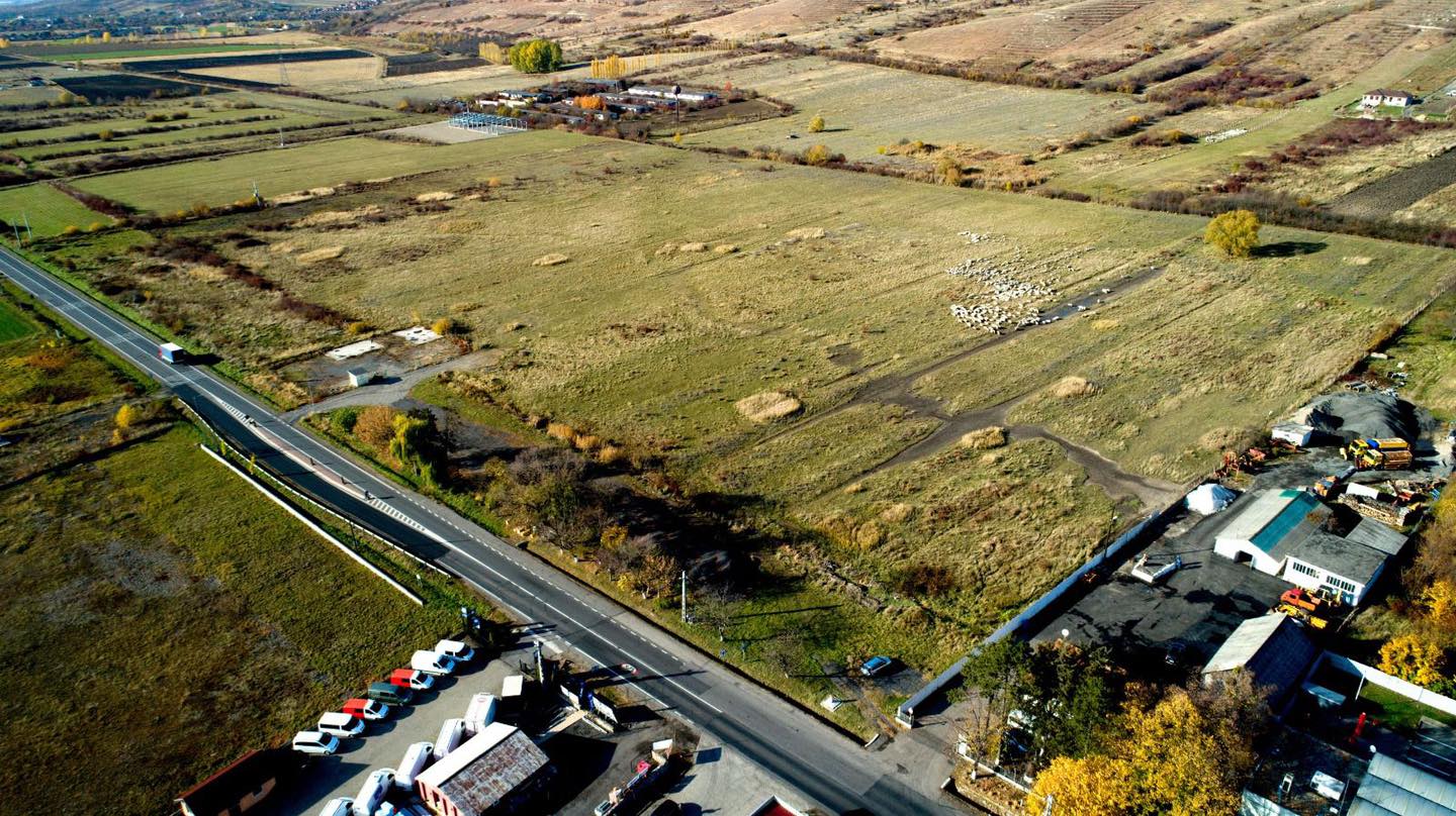 Parcul industrial Aleșd, în linie dreaptă