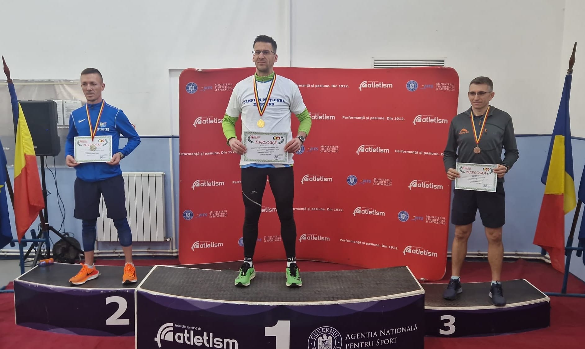 Jandarmul sibian Petrică Țerbea, campion național Masters la categoria M40