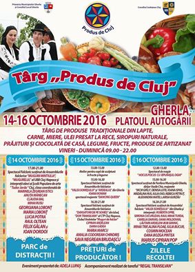Târgul Produs de Cluj la Gherla (14-16 octombrie)