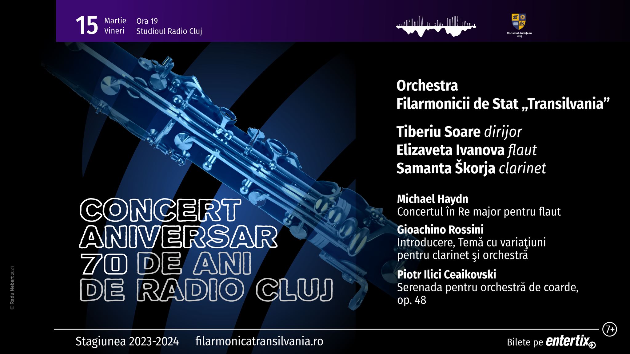 Concert aniversar – 70 de ani de Radio Cluj