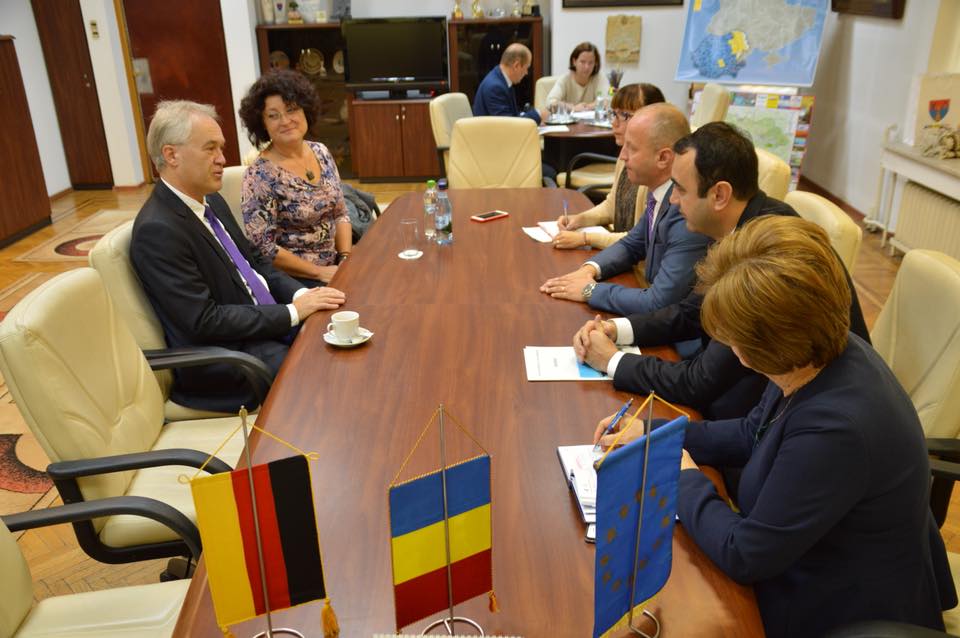 Ralf Krautkrämer, consulul Republicii Federale Germania la Timișoara, pentru prima dată în Maramureș