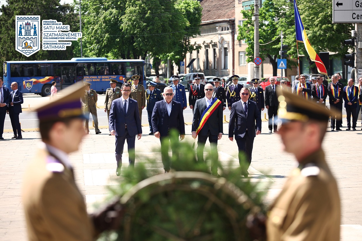 Ziua de 9 Mai, sărbătorită și în Satu Mare