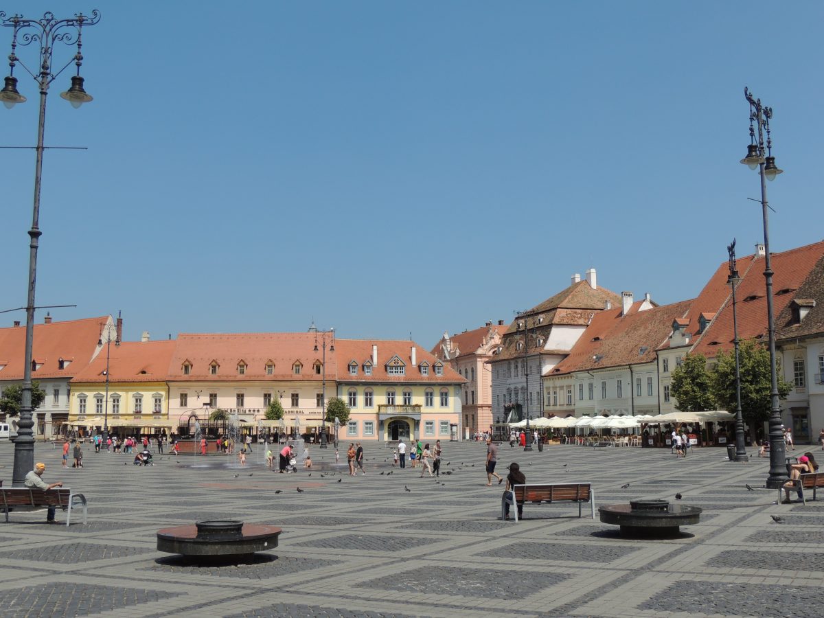 Primăria Sibiu a instalat puncte de prim ajutor împotriva caniculei