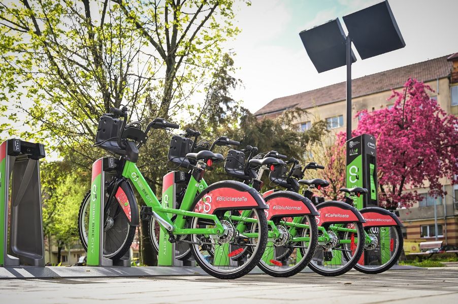 Bicicletele Sibiu Bike City se retrag la adăpost, peste iarnă