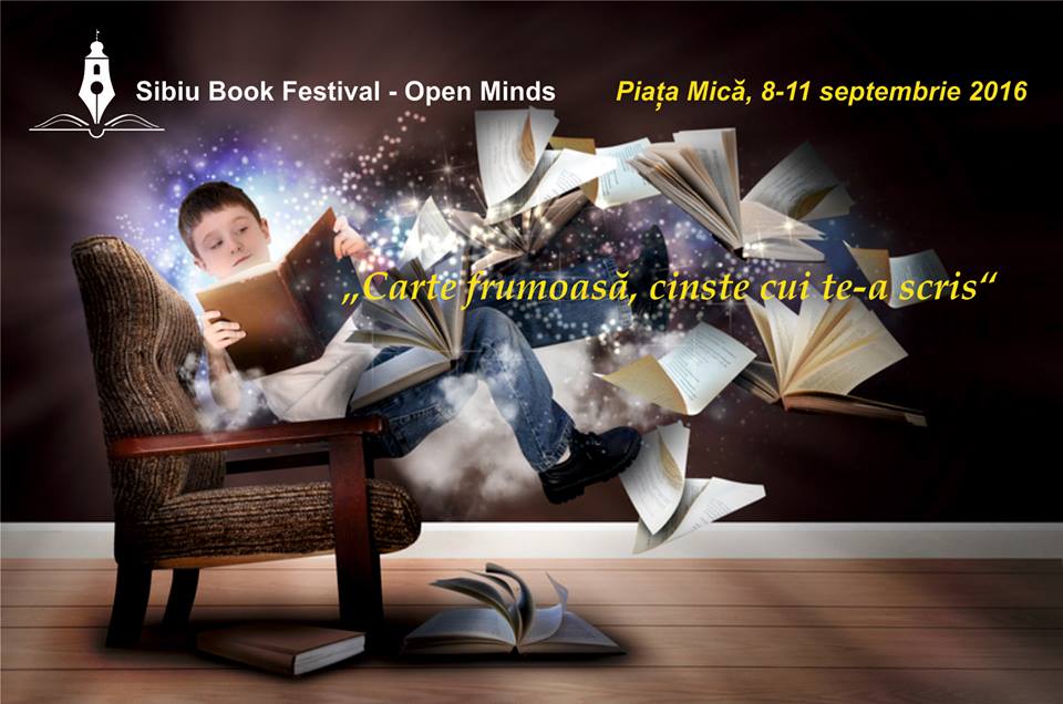 Festivalul Dialog – Sibiu Book Festival – Open Minds se desfășoară în Piața Mică