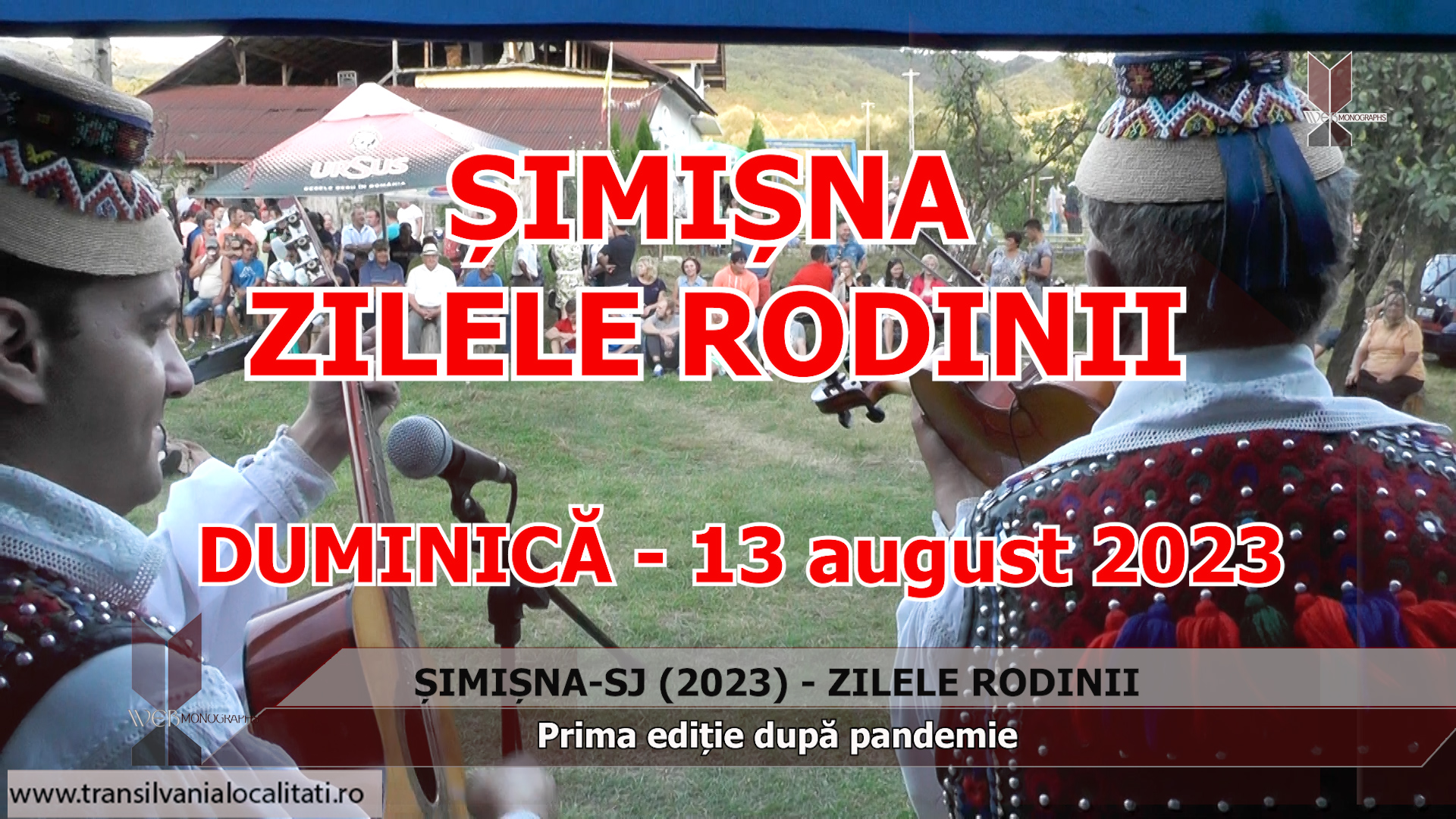 Mare sărbătoare la Șimișna – Petrecerea estivală ”Zilele Rodinii” reînvie după trei ani de la pandemie (VIDEO)