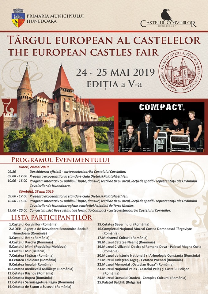 A cincea ediție a Târgului European al Castelelor