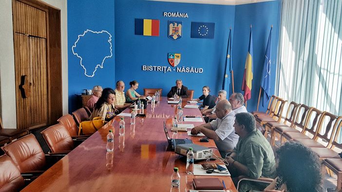 Ședinţa Comitetului Consultativ de Dialog Civic pentru Problemele Persoanelor Vârstnice, la Prefectura Bistriţa-Năsăud