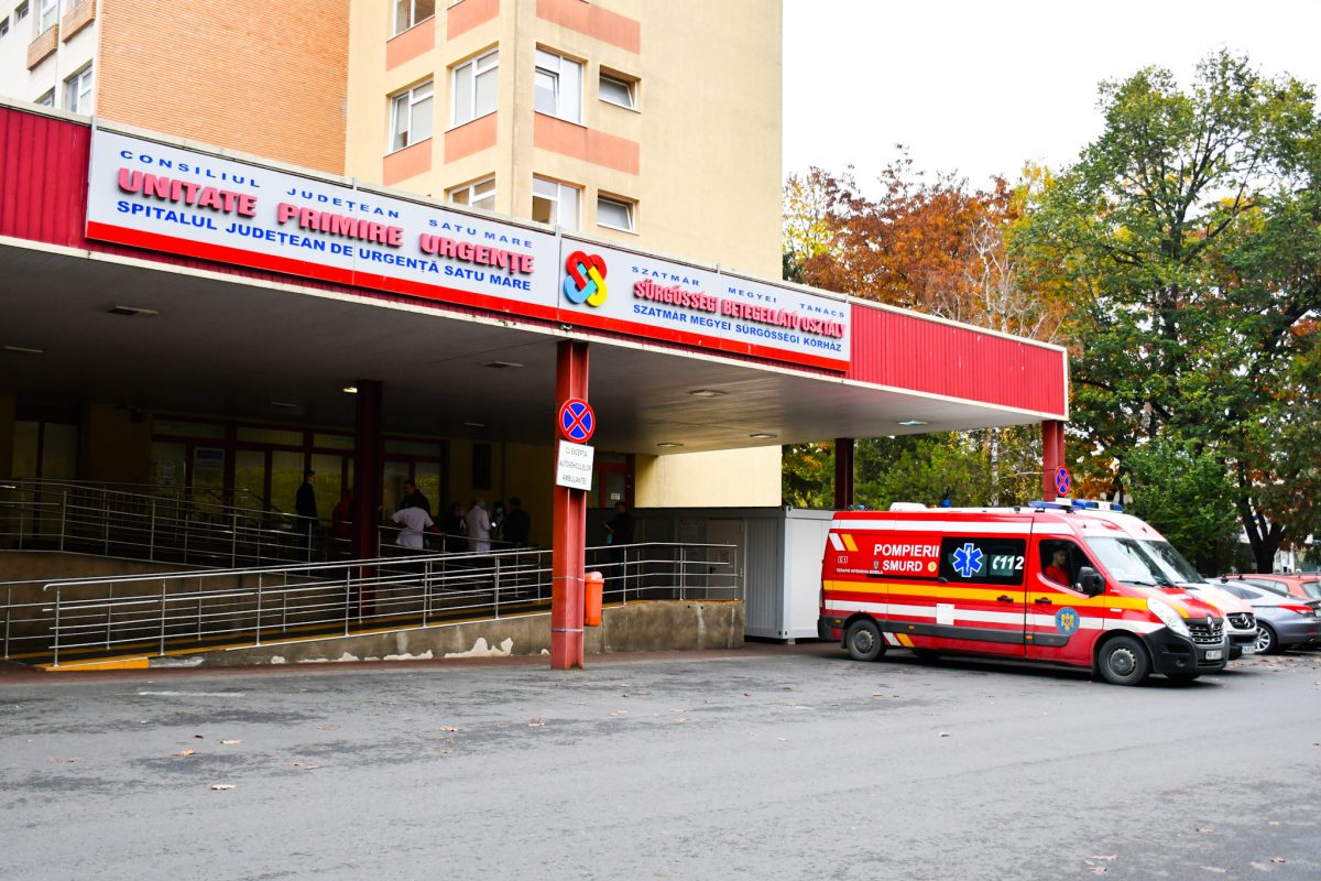 Unitatea de Primire Urgențe a Spitalului Județean Satu Mare va fi modernizată