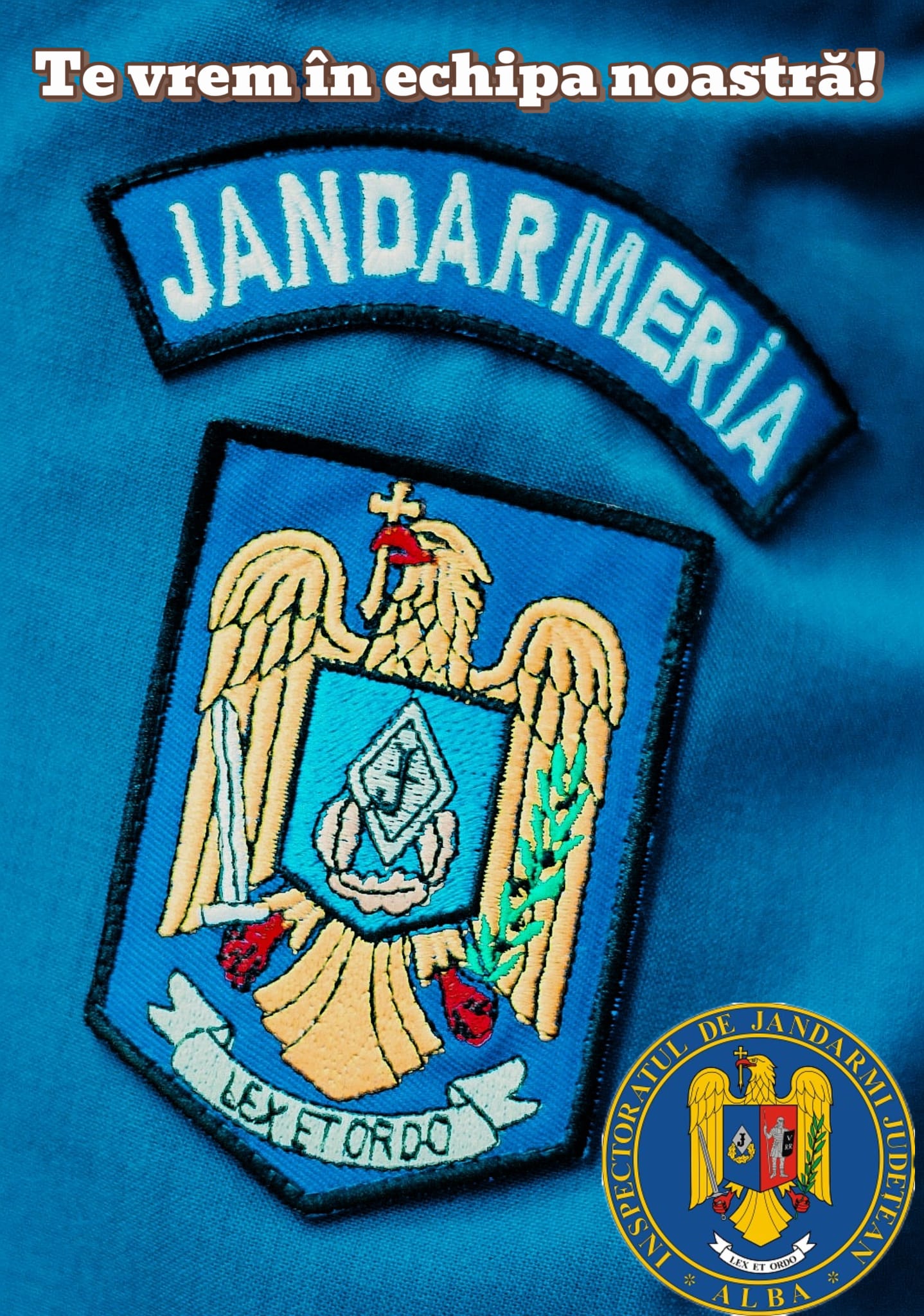 Inspectoratul de Jandarmi Județean Avram Iancu Alba organizează concurs pentru încadrarea directă/rechemare în activitate a următoarelor funcții.