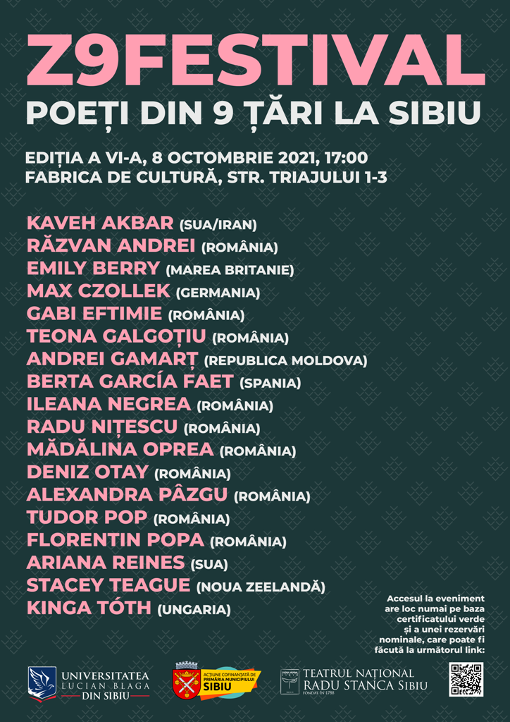 Z9Festival 2021 are loc la Sibiu, în 8 octombrie