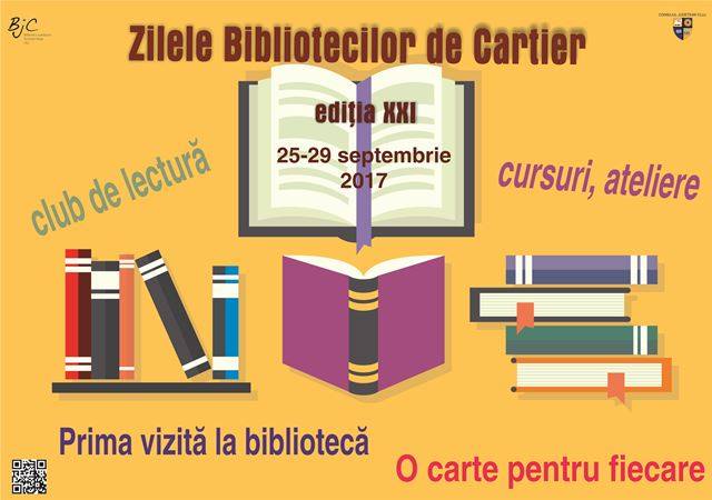 Zilele Bibliotecilor de Cartier la Cluj Napoca