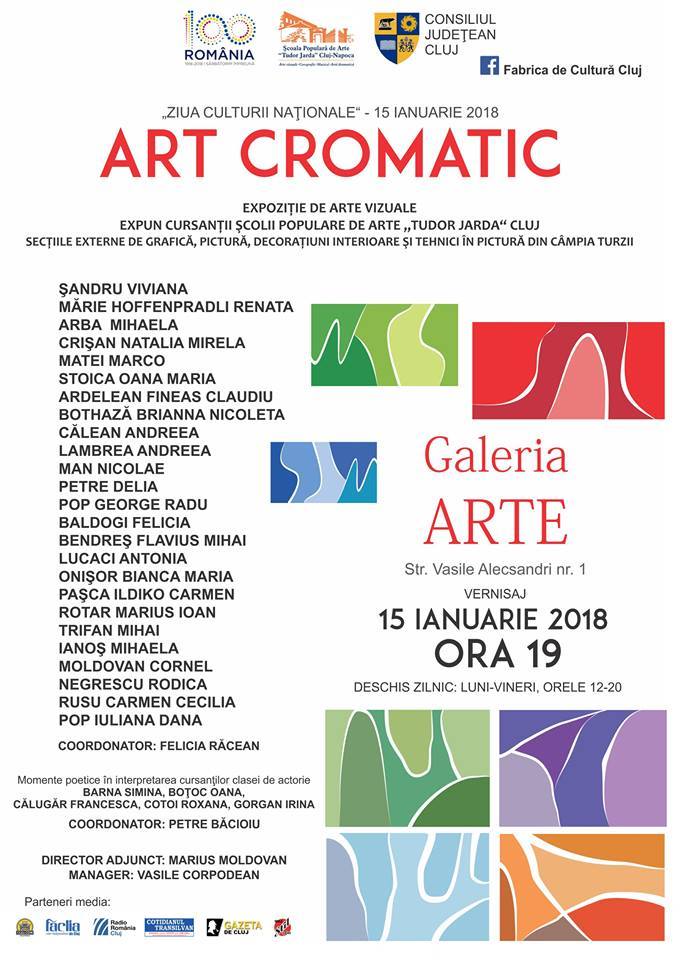 Ziua Culturii Naționale, la Școala Populară de Arte „Tudor Jarda” Cluj-Napoca
