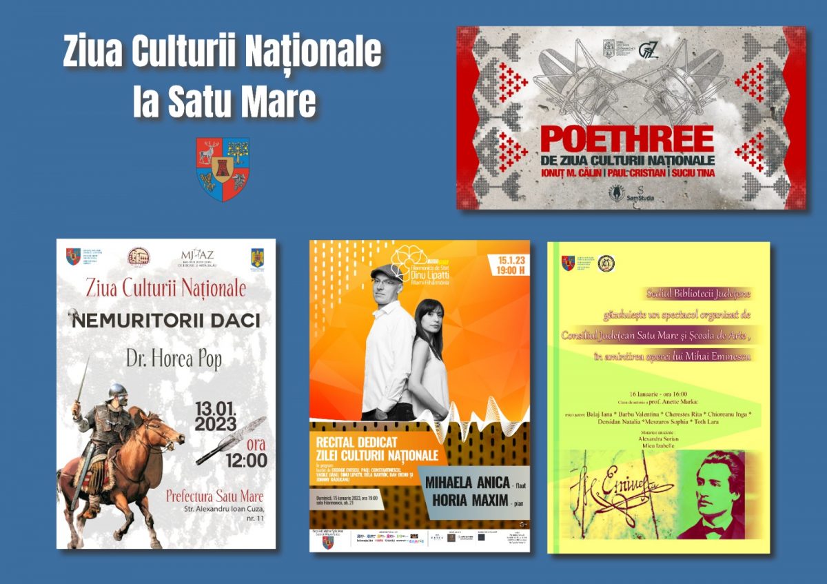Ziua Culturii Naționale la Satu Mare
