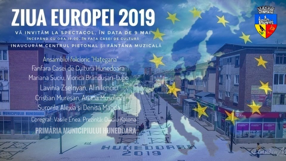 Ziua Europei sărbătorită în Hunedoara