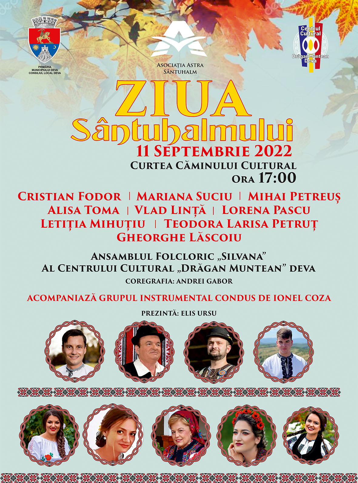 Spectacol folcloric de Ziua Sântuhalmului