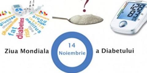 14 noiembrie – Ziua mondială de luptă împotriva diabetului zaharat