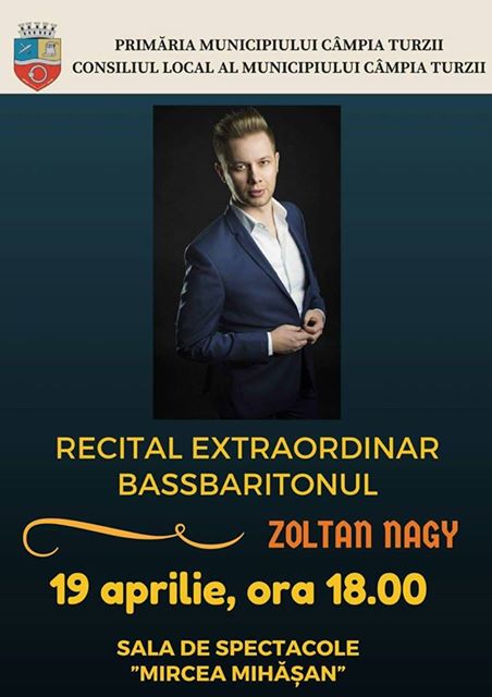 Recital extraordinar Zoltan Nagy, la Câmpia Turzii