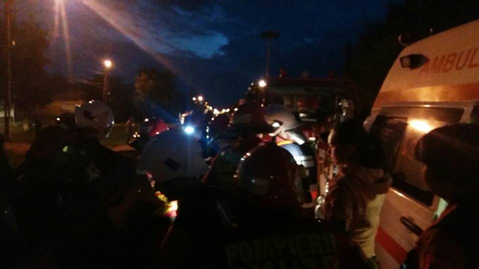 Accident produs aseară în Bistrița