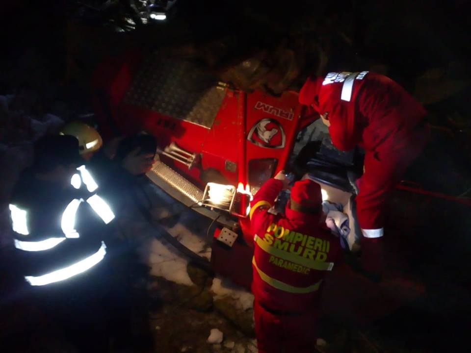 Accident în Bizușa Băi