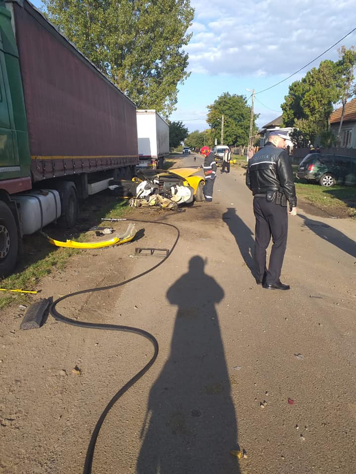 Accident rutier în Marna Nouă
