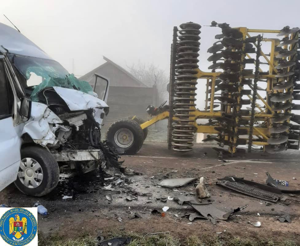 Grav accident de circulație produs în județul Satu Mare
