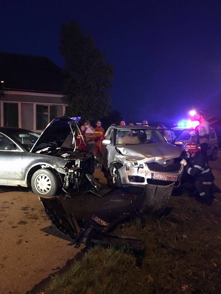 Bistrița: Accident rutier produs aseară în cartierul Sigmir
