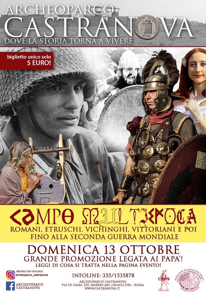 Garda Națională de la Alba Iulia va participa în perioada 12-13 octombrie 2019 la Festivalul de reconstituire istorică Campo Multiepoca, care va fi organizat la Roma.