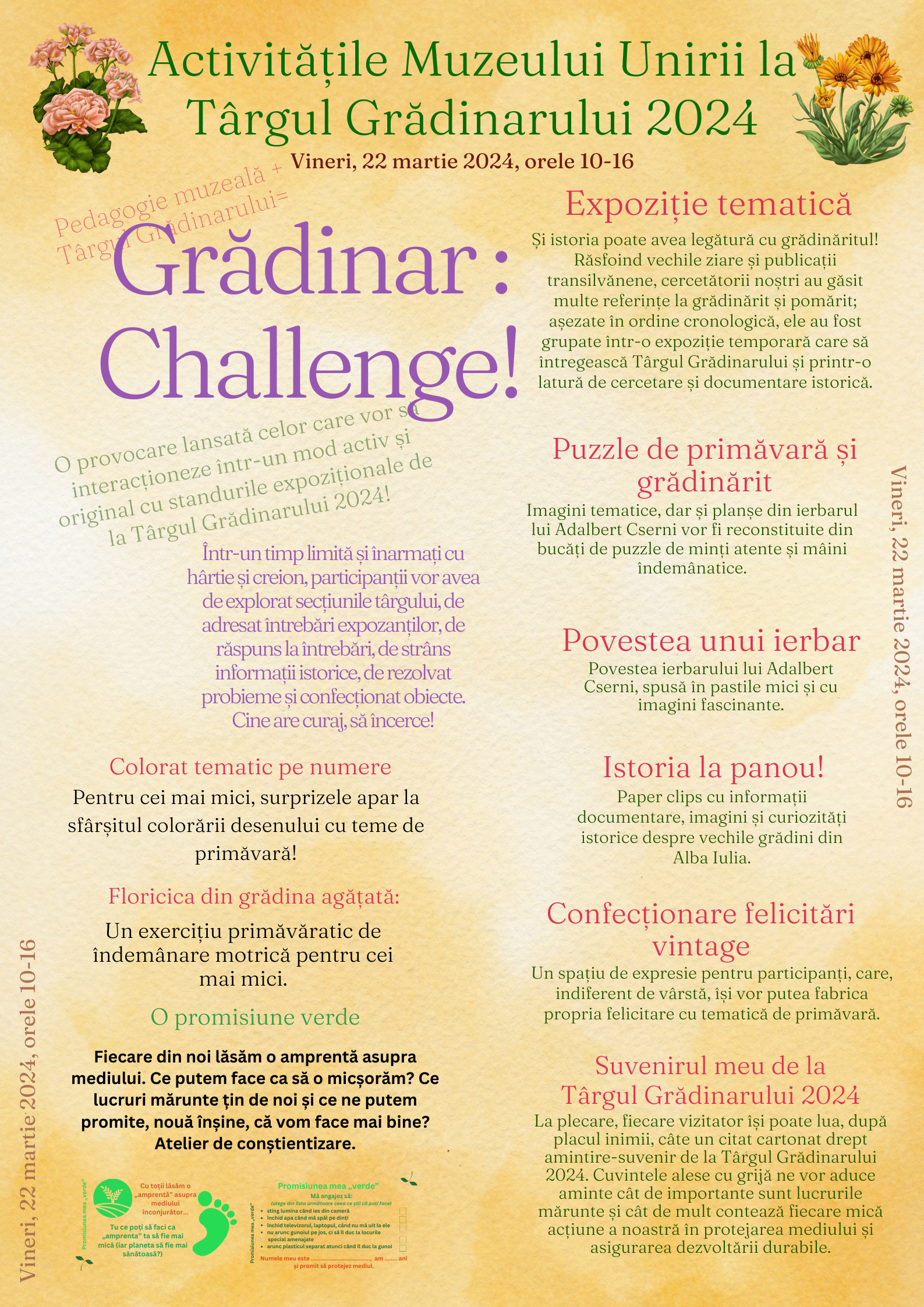 Expozitie la Targul Gradinarului