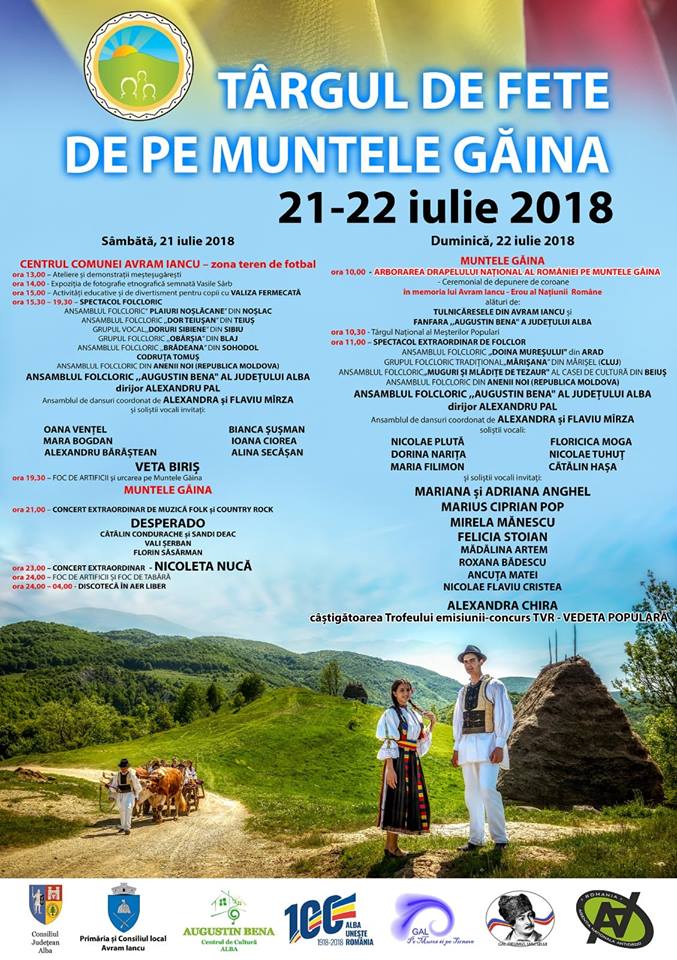 Târgul de Fete de pe Muntele Găina – 2018