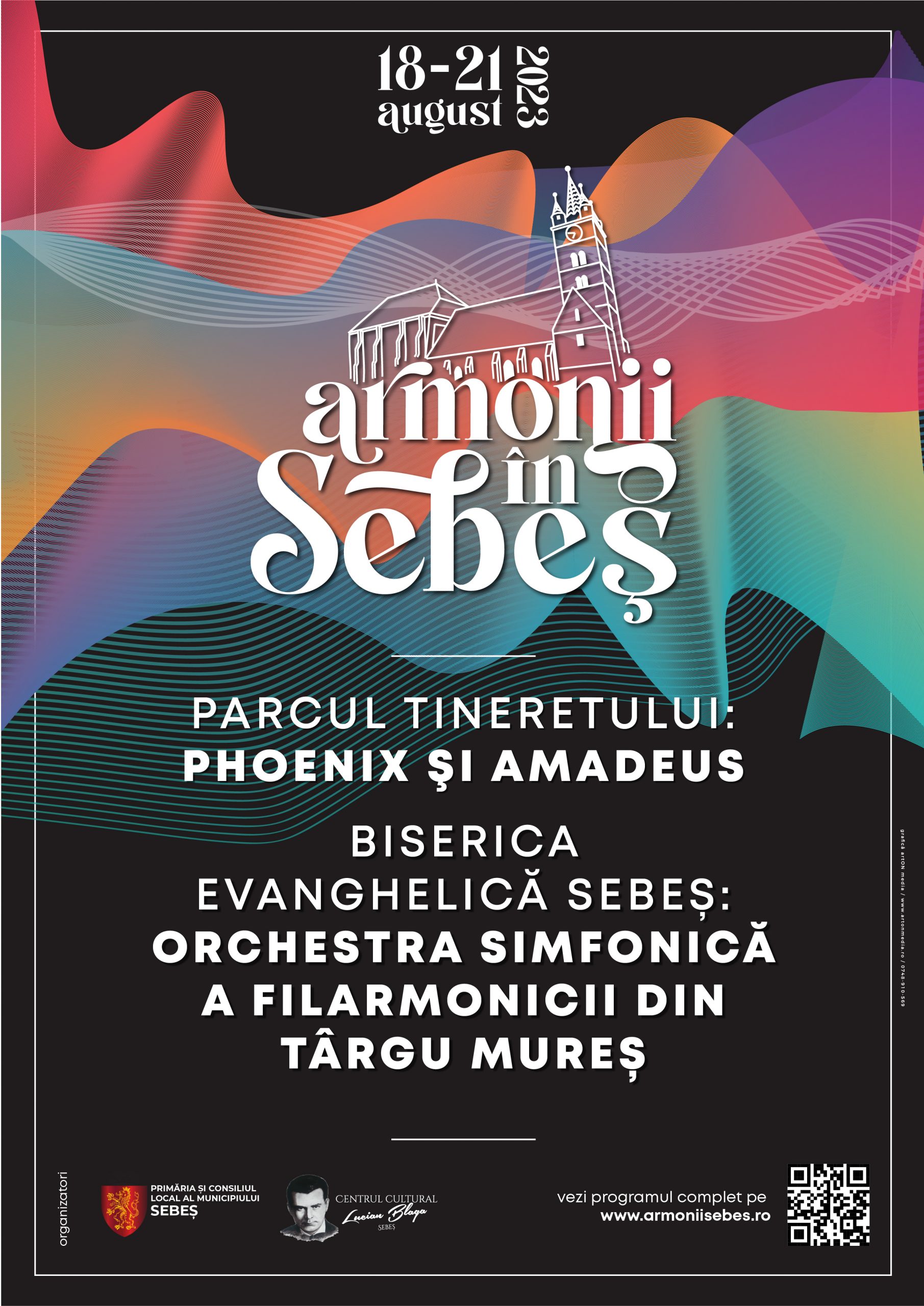 „ARMONII ÎN SEBEȘ”, sărbătoarea orașului, 18-21 august 2023.
