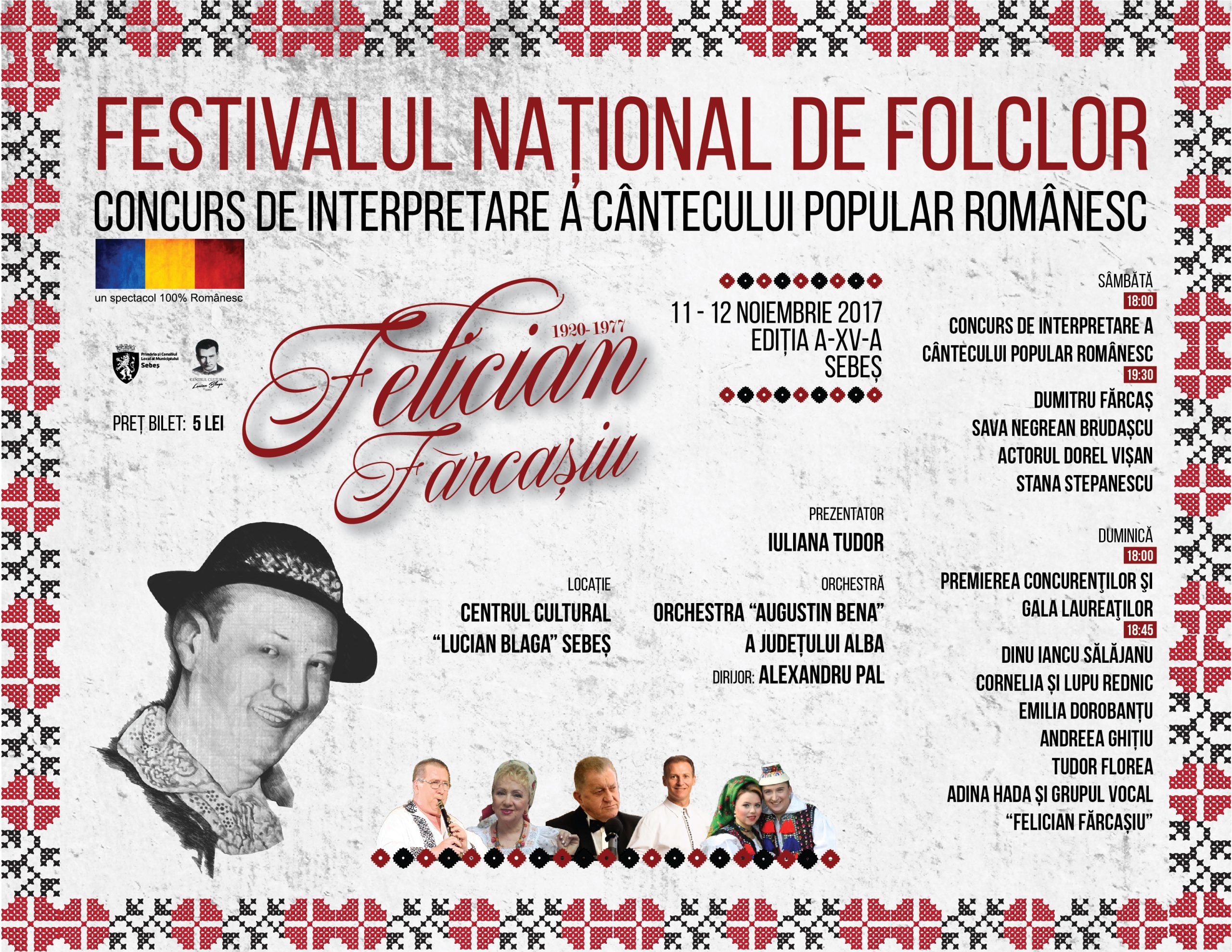 Festivalului Naţional de Folclor „Felician Fărcaşiu”