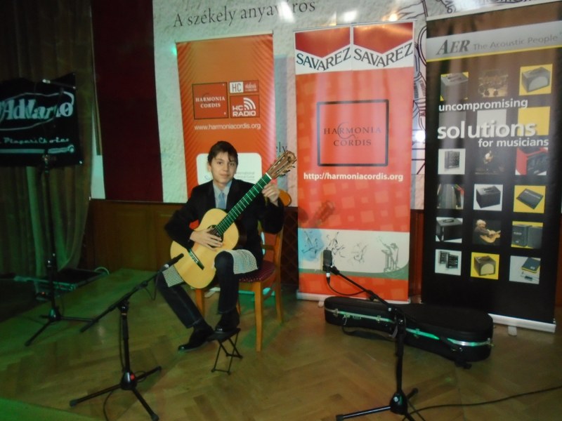 O nouă performanță a elevului Alexandru Grec de la Liceul de Muzică ,,Tudor Jarda”