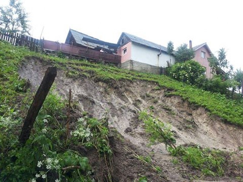 Prăpăd în Bistrița-Năsăud