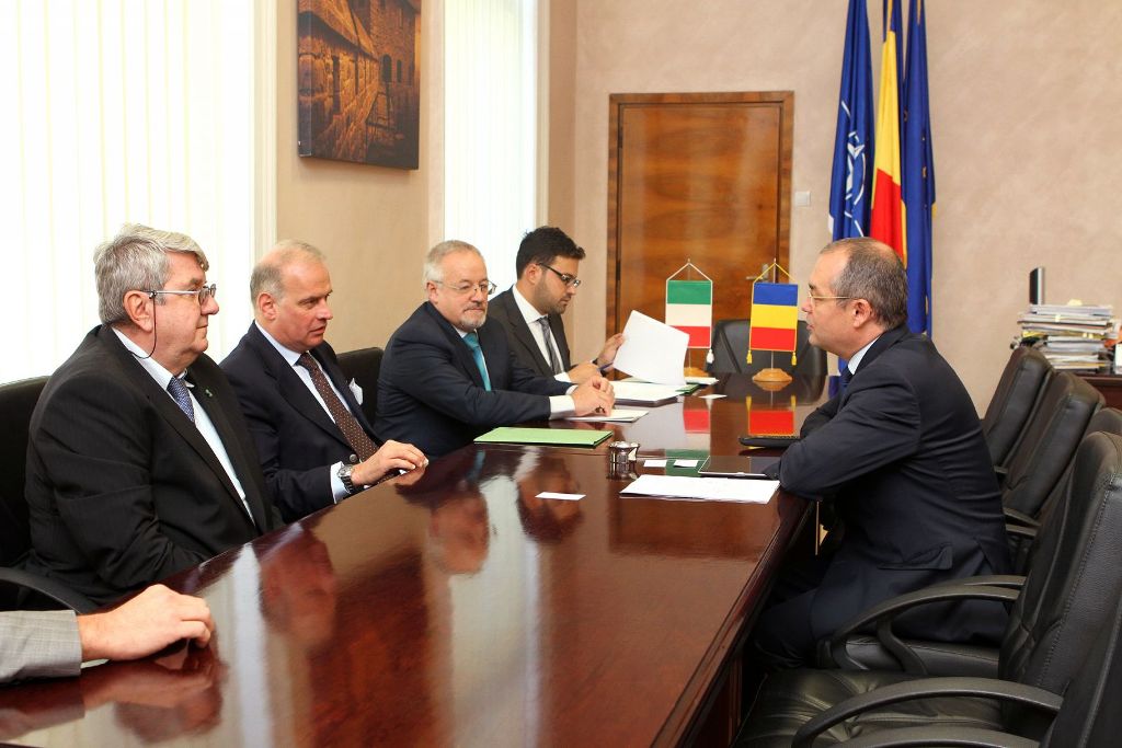 Ambasadorul Italiei, în vizită la Primaria Cluj-Napoca