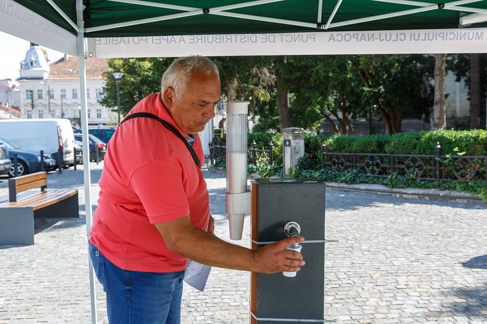 Apă potabilă pentru clujeni pe durata caniculei