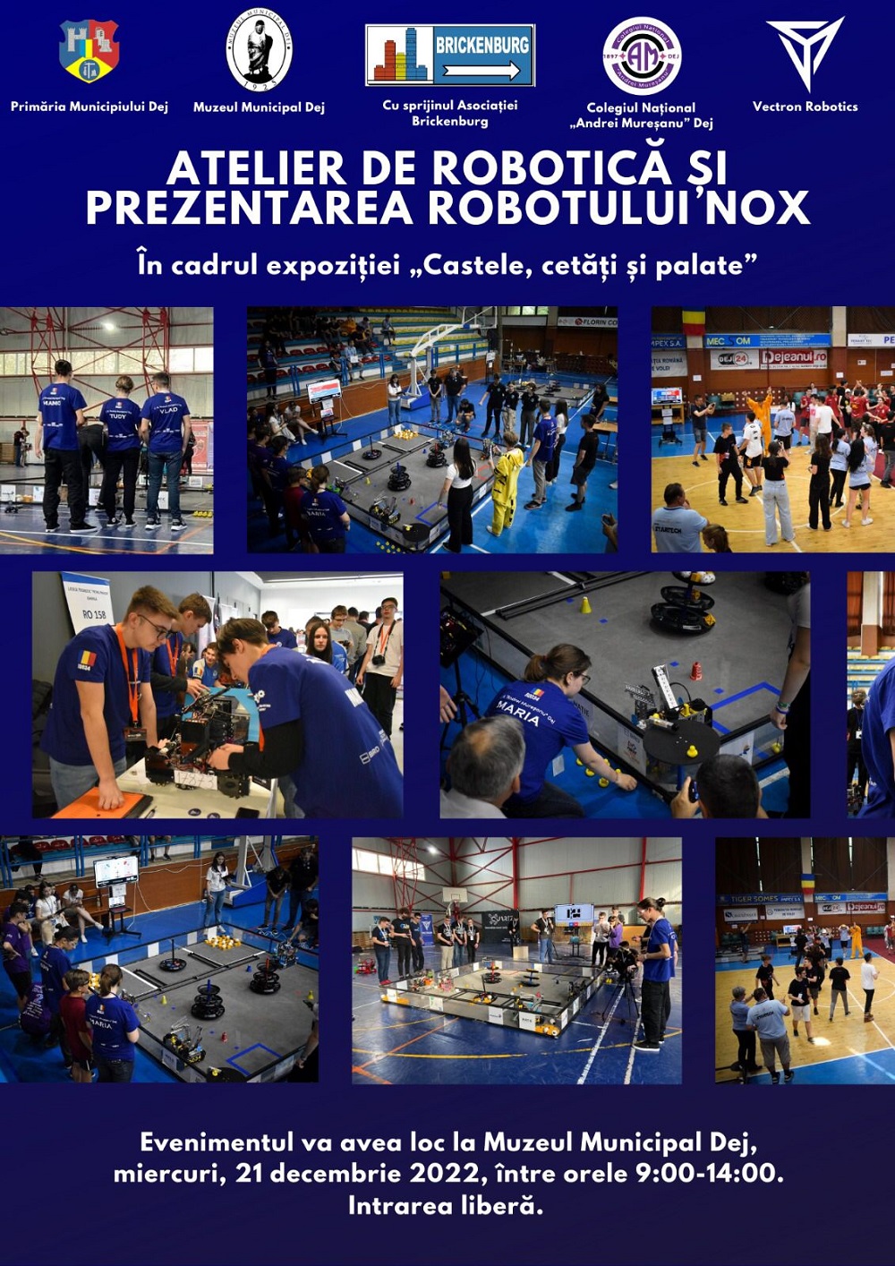 Atelier de robotică la Dej