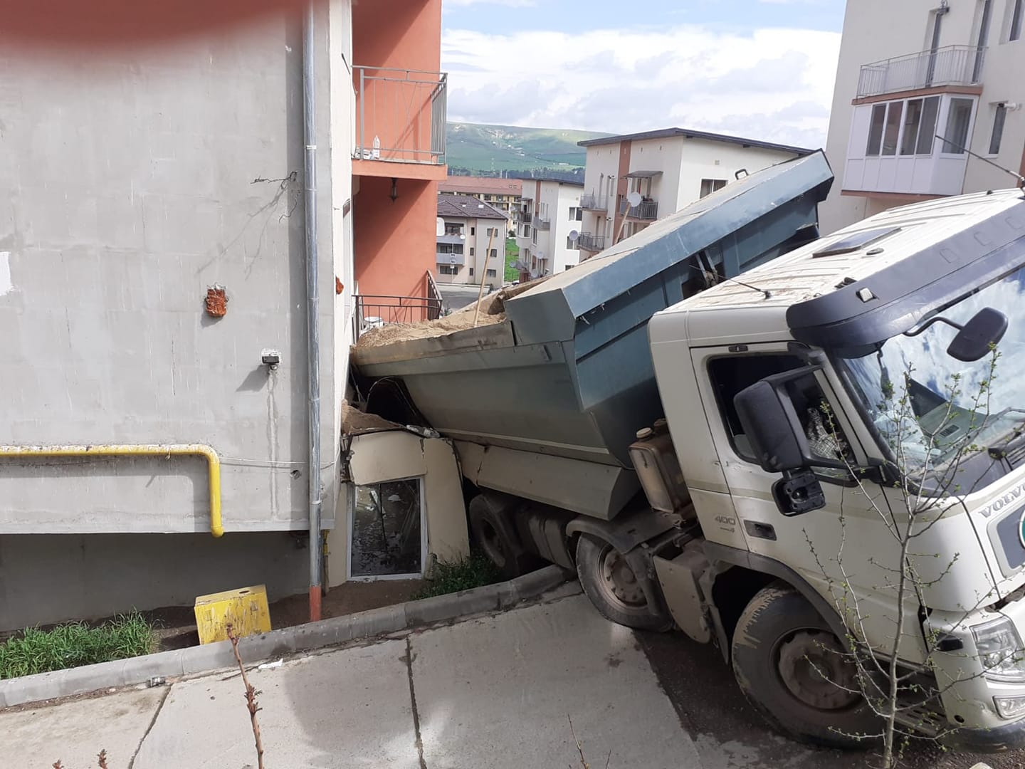 Accident mai rar întâlnit produs în Cluj-Napoca