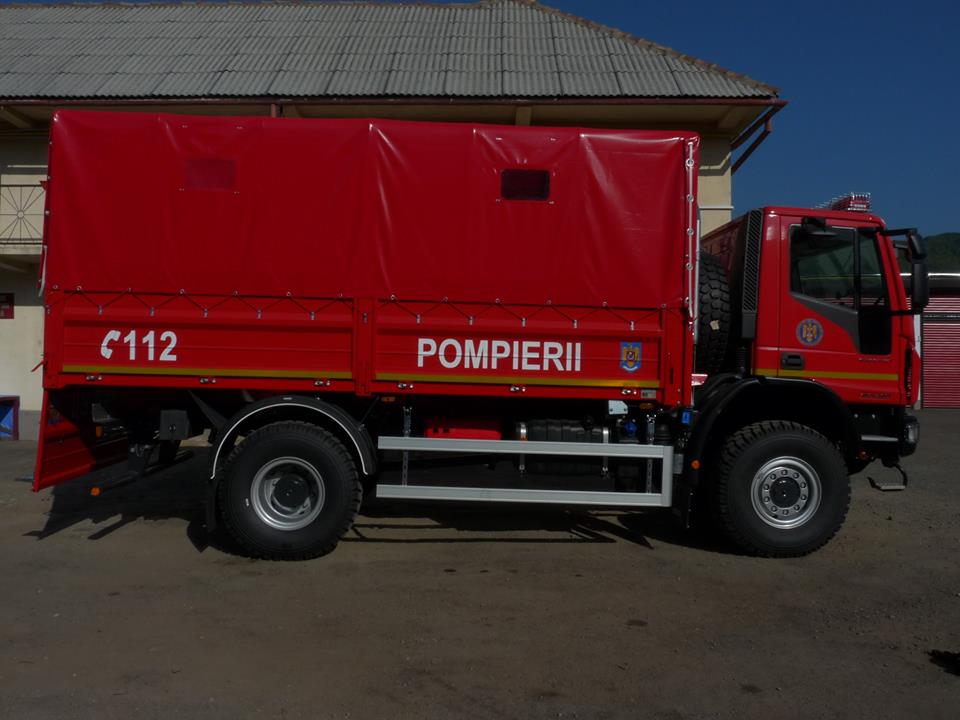 Autocamion nou, în dotarea ISU Maramureș