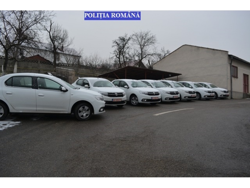 Șapte autoturisme noi au intrat în dotarea IPJ Sălaj