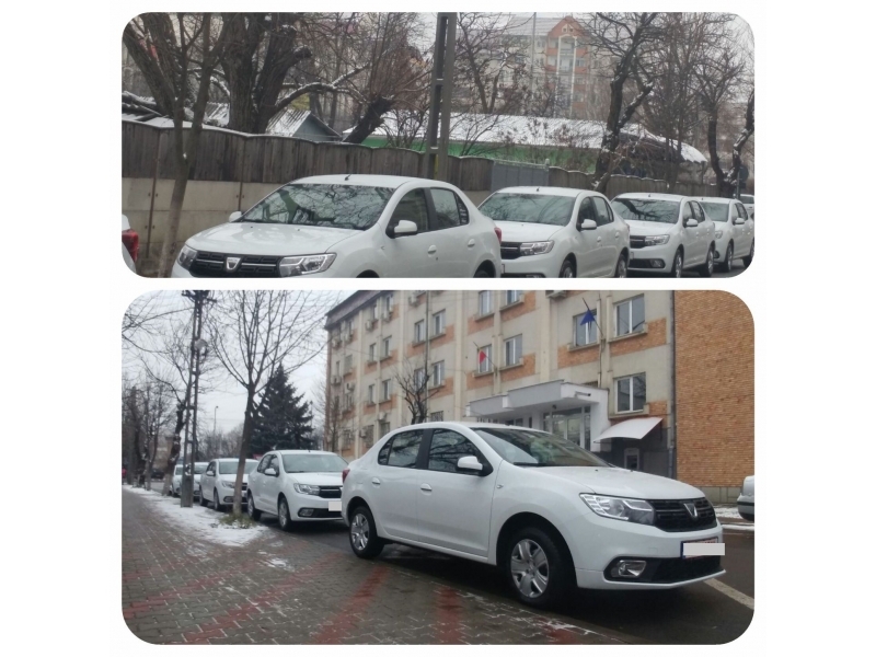 Poliția bistrițeană și-a reînnoit parcul auto cu șapte autoturisme
