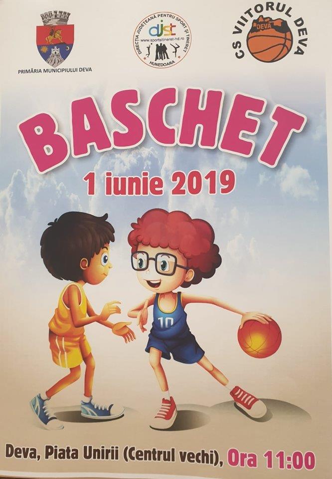 Copiii din Deva, invitați să joace baschet