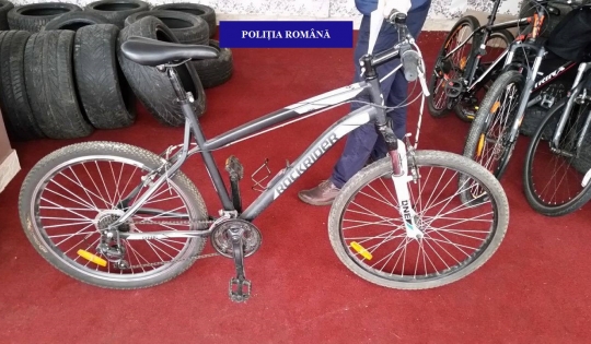 Bicicletă furată, recuperată de polițiștii din Tileagd