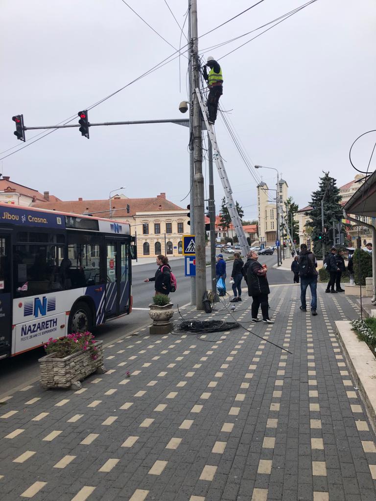 Cablurile din zona centrală a Zalăului vor fi dezafectate