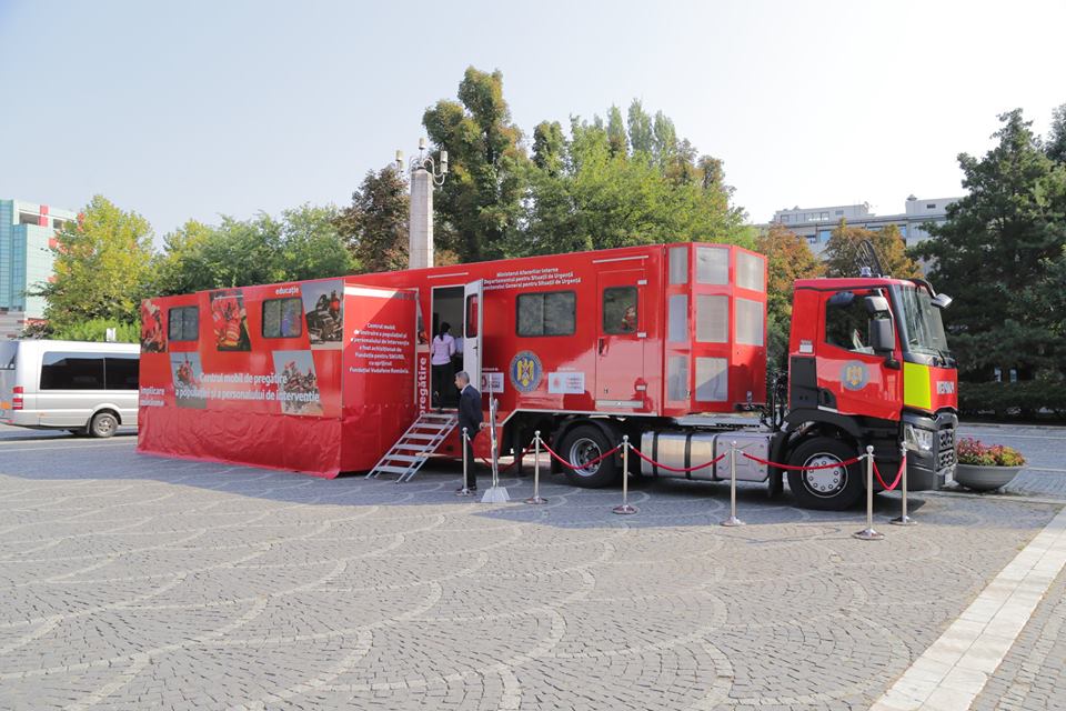 Caravana SMURD „Fii pregătit” vine în Copșa Mică