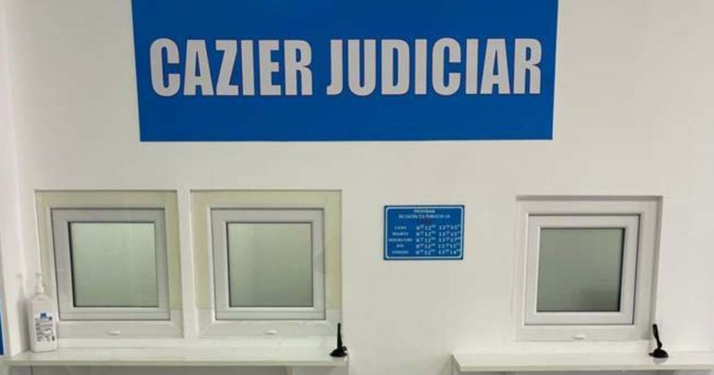 MODALITATE DE OBȚINERE FACILĂ, RAPIDĂ ȘI GRATUITĂ A CERTIFICATULUI DE CAZIER JUDICIAR